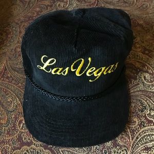 VINTAGE LAS VEGAS CORDUROY HAT